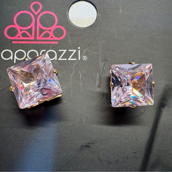 NWOT Paparazzi Gold Tone and Rose Gold Pierced Earring Lot - Picture 3 of 10